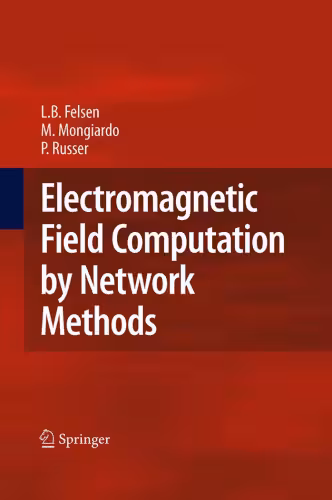 خرید و دانلود نسخه کامل کتاب Electromagnetic Field Computation by Network Methods