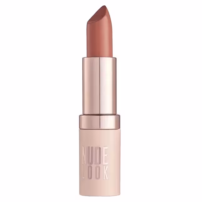 رژ لب جامد و مات گلدن رز Golden Rose سری Nude Look شماره 2 رنگ Peachy Nude