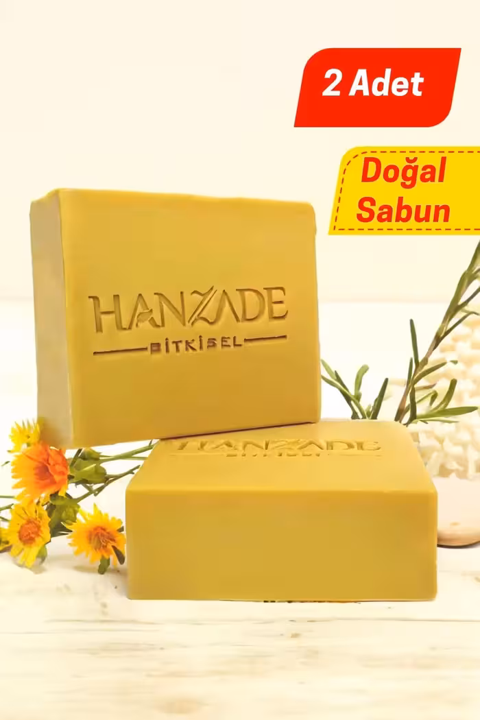 صابون گوگردی دست‌ساز طبیعی هاتای 2 عدد - 9667