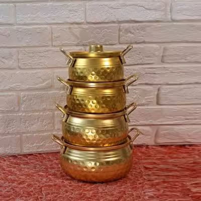 چهار قابلمه روحی طلایی(خمره ای)