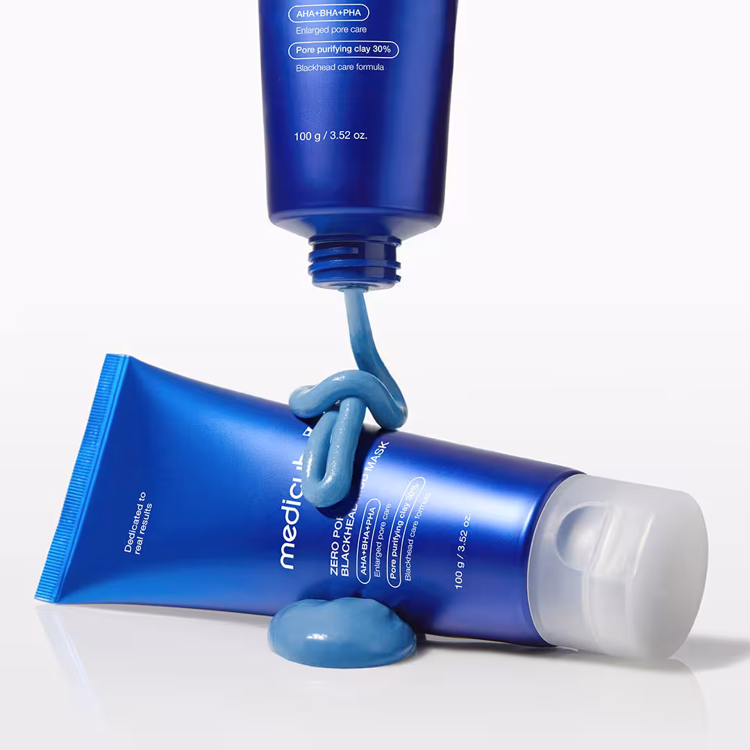 ماسک کوچک کننده منافذ و ضد جوش سرسیاه مدی کیوب اصل حجم100میلی لیتر