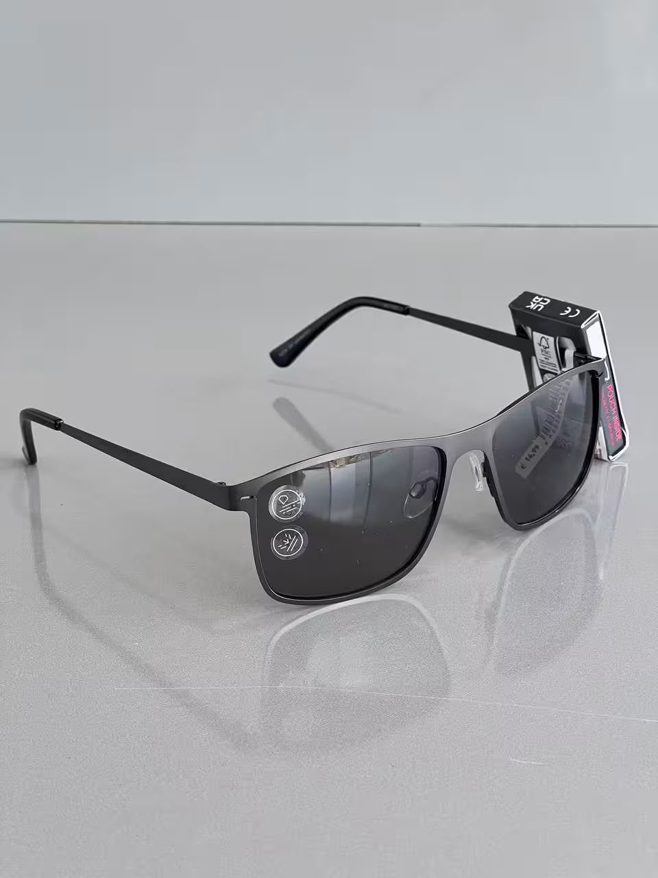 عینک آفتابی مردانه لنز آنتی رفلکس و مقاوم در برابر خش