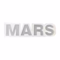 قالب سیلیکونی حروف مارس (MARS) چپ چین چهار سانت