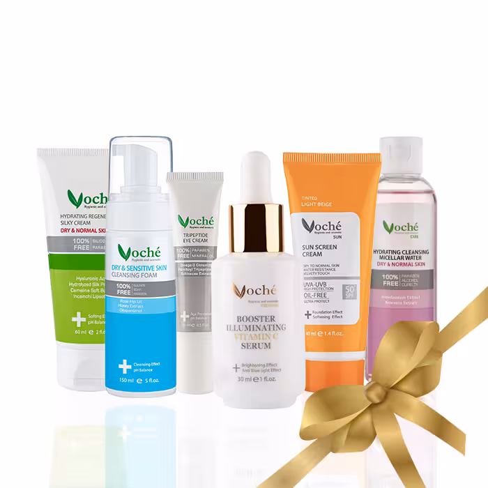 روتین طلایی روزانه پوست خشک و معمولی وچه