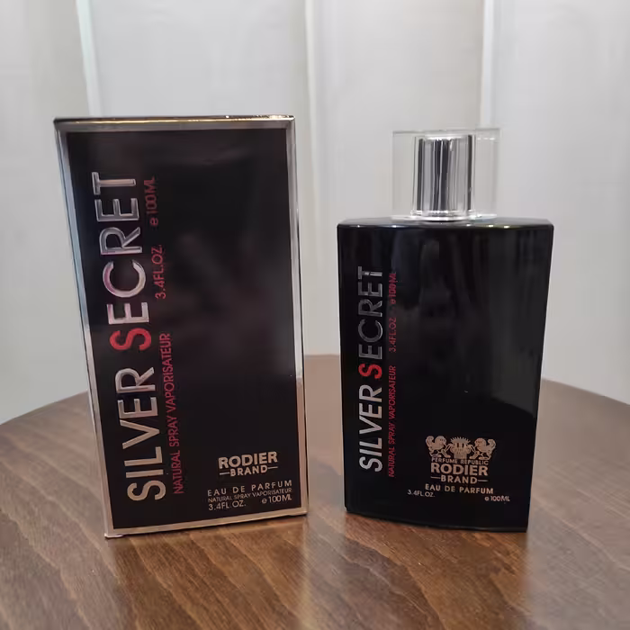 ادکلن مردانه رودیر مدل Silver Secret حجم 100 میلی لیتر