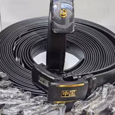 کمربند ضخیم 2رو قلاب کشوئی 4سانت