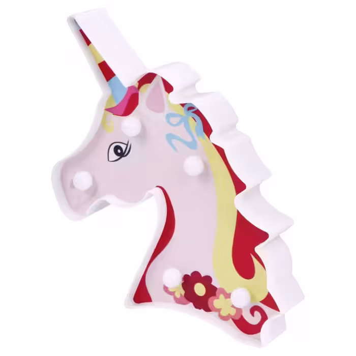 چراغ خواب باتری خور طرح اسب تک شاخ کد 1