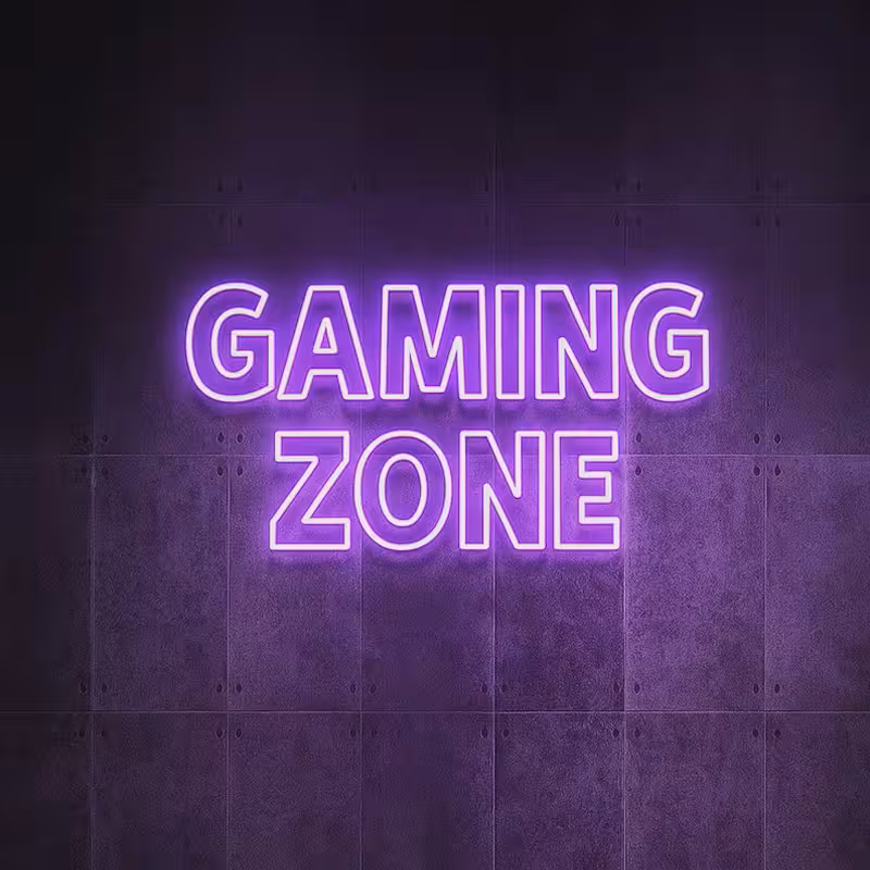 تابلو نئون گیم نت کد GAME007