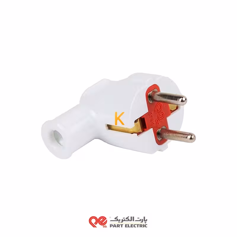 دو شاخه خانگی سفید پارت الکتریک