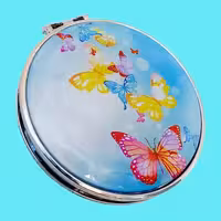 آینه جیبی مدل BUTTERFLY