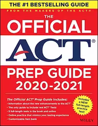 د افیشیال ای سی تی پریپ گاید | کتاب انگلیسی The Official Act Prep Guide 2020 2021