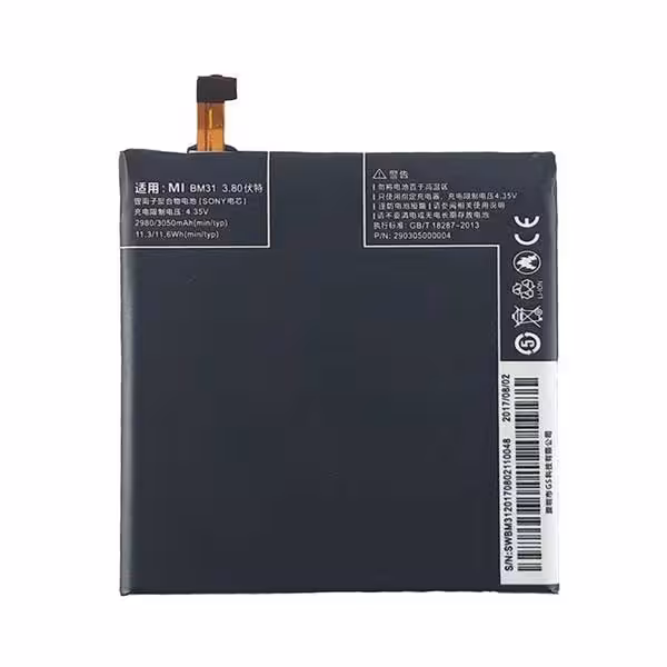 باتری موبایل مدل BM31 مناسب برای گوشی موبایل شیائومی Mi 3