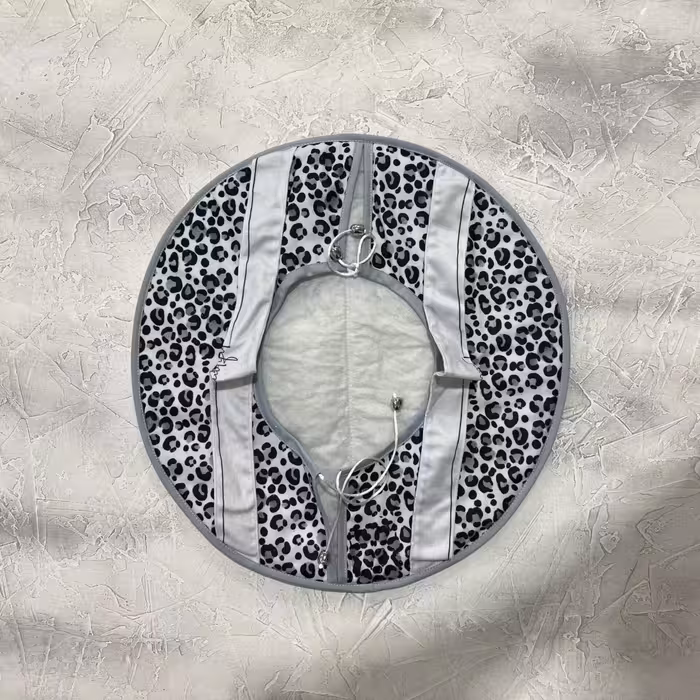 کاور قابلمه مخمل سایز 45 لیزا - طرح 124