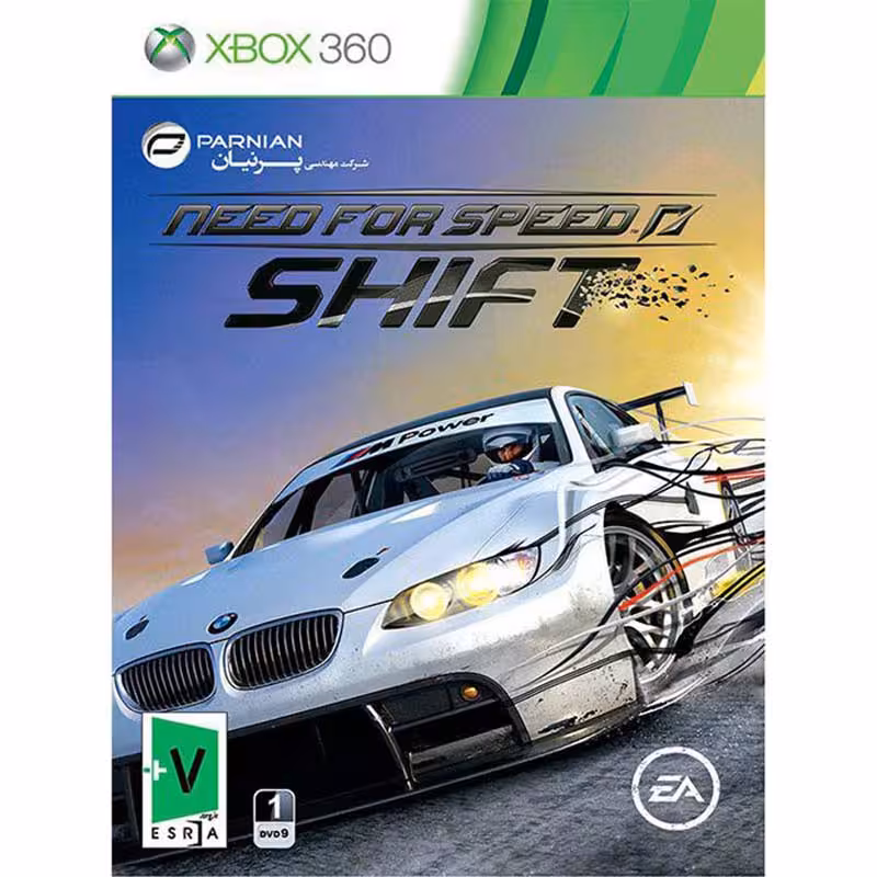Need For Speed Shift -پرنیان-XBOX-1DVD9