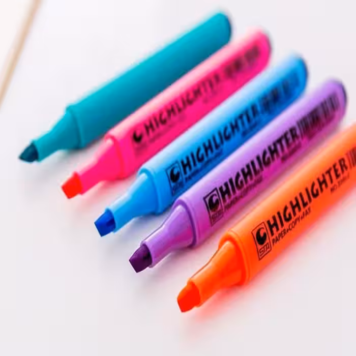 ماژيك هايلايتر بزرگ برند STA