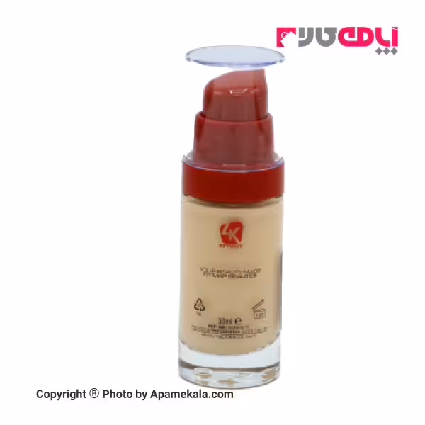 کرم پودر پمپی انواع پوست برند مپ بوته شماره F51