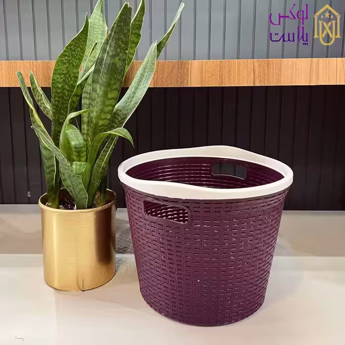 سبد لباس چند منظوره دسته دار پلاستیکی