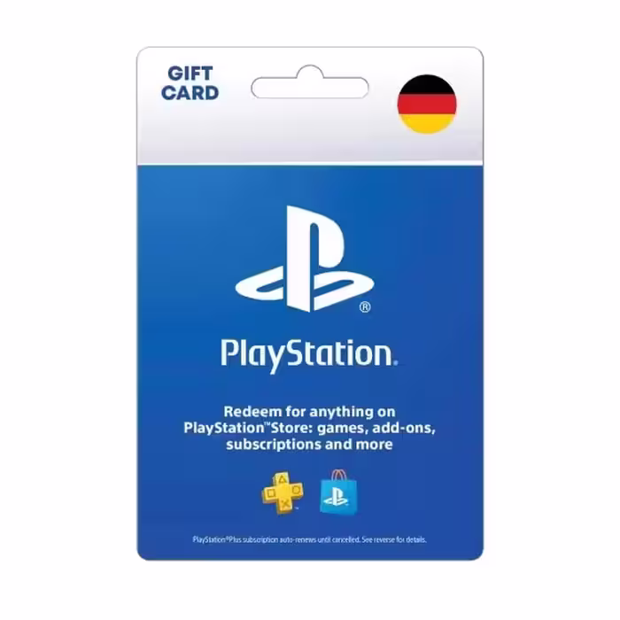 خرید گیفت کارت پلی استیشن آلمان PSN Gift Card EUR €15 با بهترین قیمت
