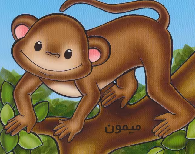 حیوانات را بشناسیم (میمون)،(گلاسه) - ناشربوک | خرید آنلاین کتاب