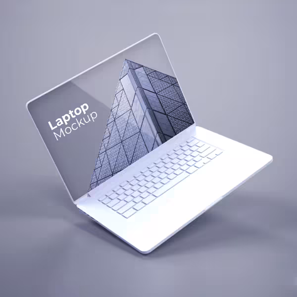 دانلود موکاپ لپ تاپ سری جدید به صورت لایه باز برای فتوشاپ