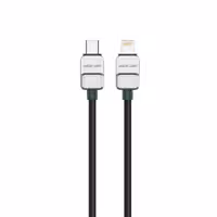 کابل شارژ و دیتا Green Lion مدل USB-C به Lightning 27w Braided