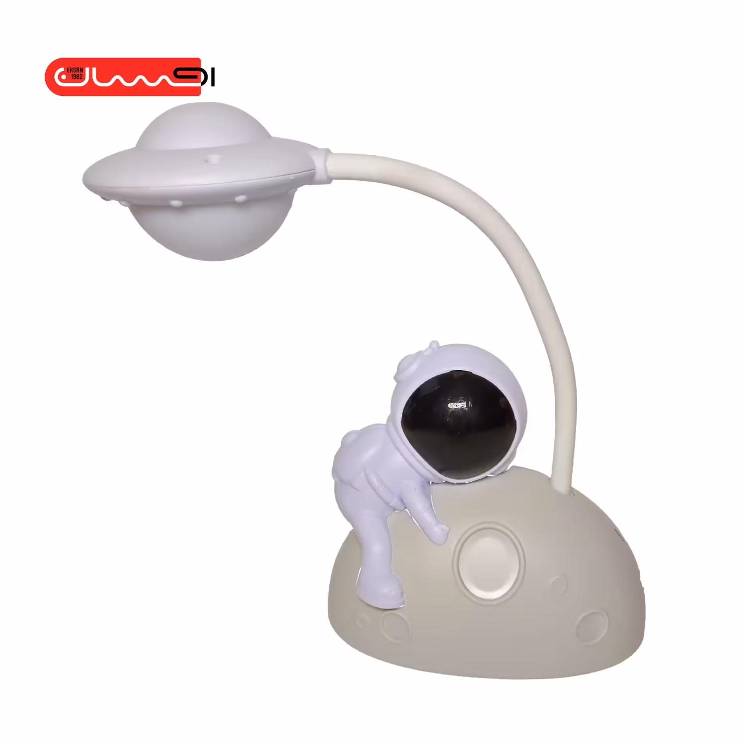 چراغ مطالعه ی فانتزی مدل فضانورد ماه سوار کد 1 – 6617