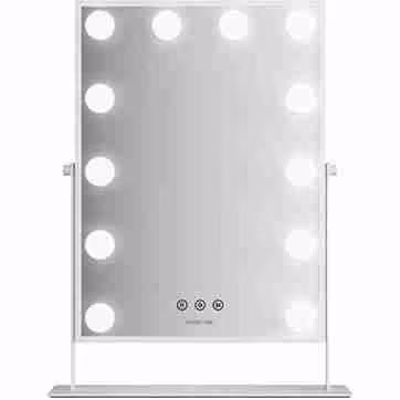 آینه آرایش Green Lion Glam Shine با 12 چراغ LED