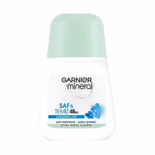 رول ضد تعریق زنانه گارنیر مدل sof & temiz حجم 50 میل