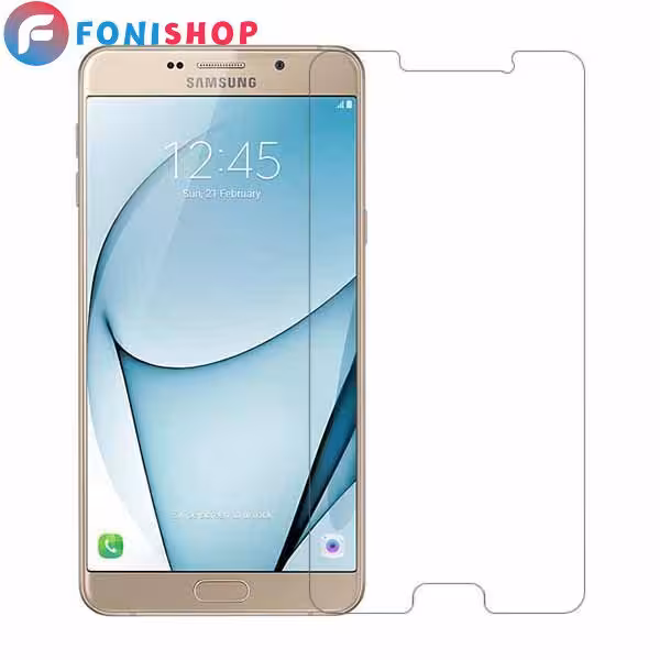 گلس محافظ صفحه نمایش شیشه ای معمولی Samsung A9 2016