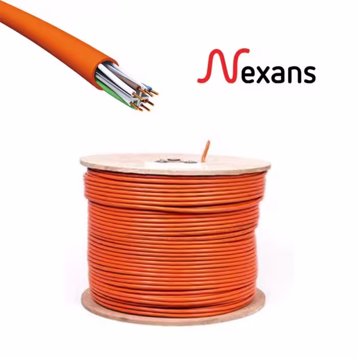 کابل شبکه 305 متری Nexans CAT6 مدل UTP042