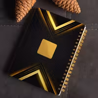 دفتر یادداشت طرح لاکچری