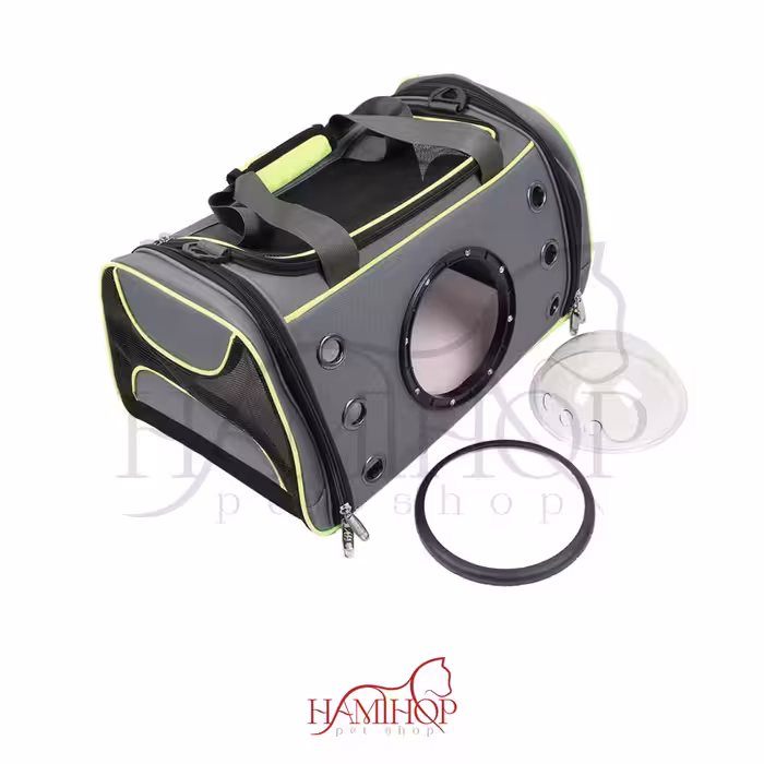 کیف حمل سگ و گربه مدل کپسول فضایی