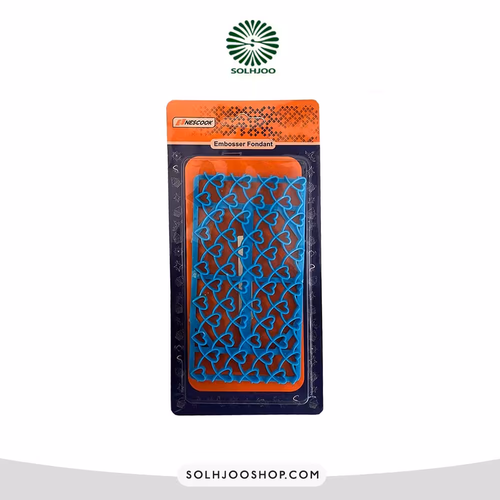 پانچ فوندانت طرح قلب کج نسکو