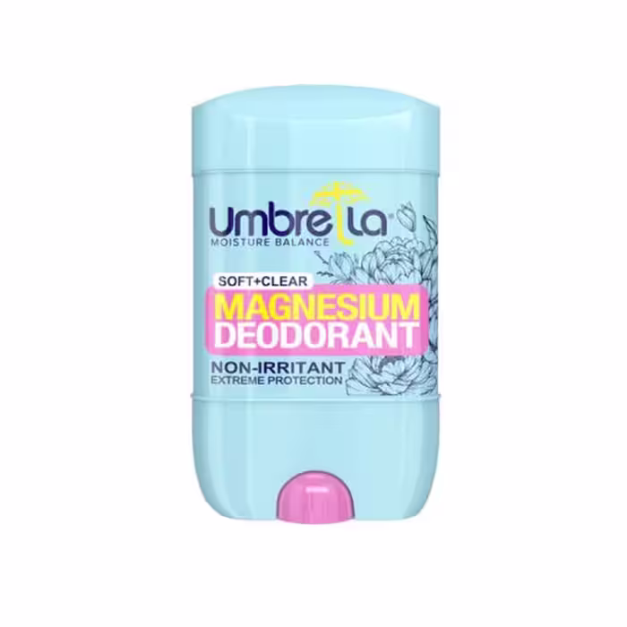 ژل دئودورانت استیک ضد تعریق و خوشبوکننده بدن زنانه ( مام بانوان ) آمبرلا Soft And Clear حجم 75 میل
