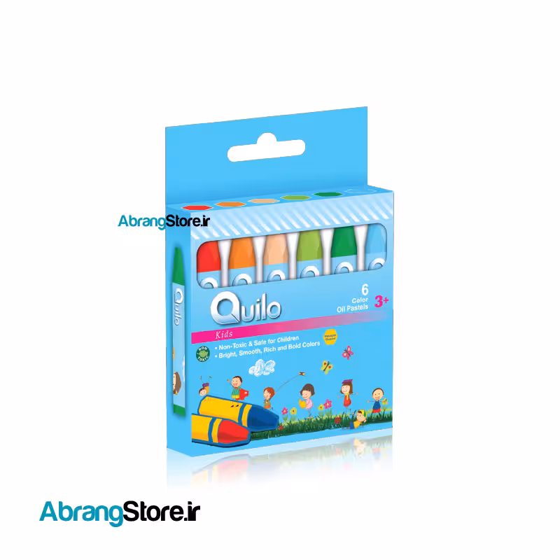 پاستل روغنی کویلو 6 رنگ