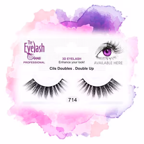 مژه سه بعدی اپل شماره 714