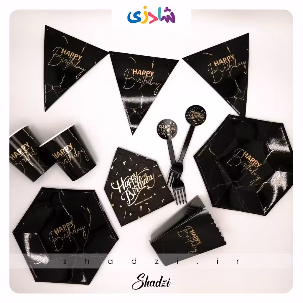 تم تولد طرح مرمر مشکی