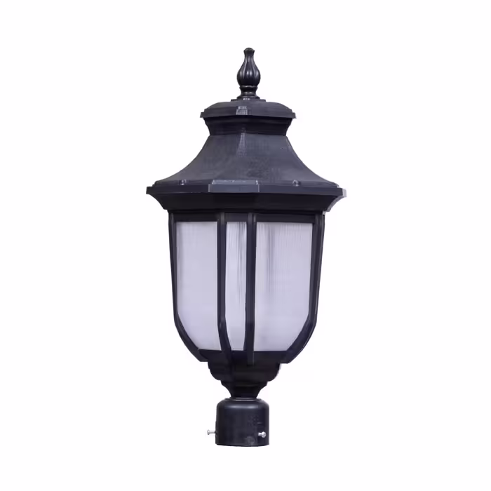 چراغ حیاطی مدل کدZ715 سرلوله مشکی 