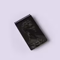 دفتر طراحی آ6 سیم از بالا سری Roman دات نوت (dotnote)