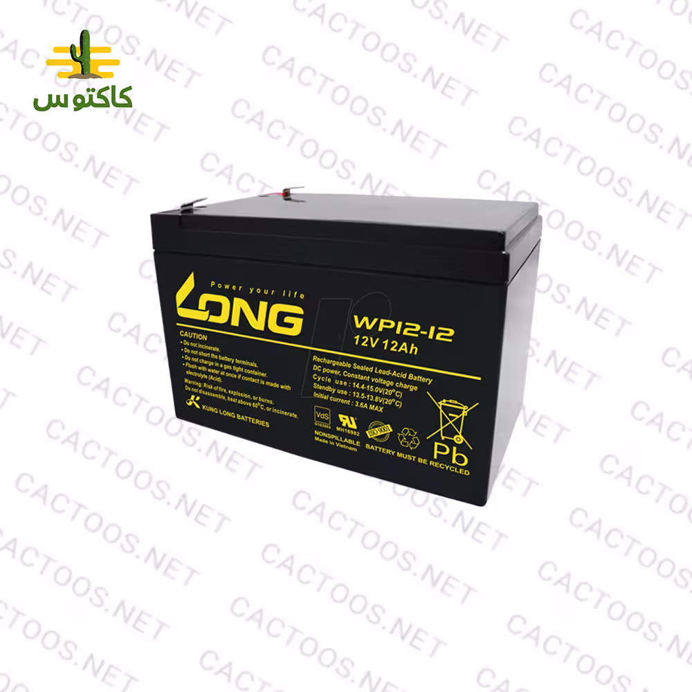 باتری یو پی اس 12 آمپر لانگ WP12-12
