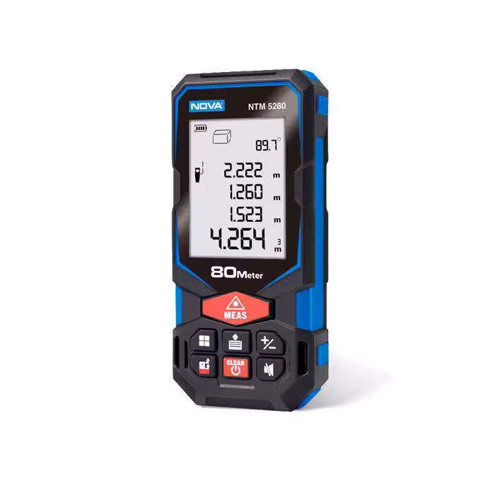 متر لیزری 80 متری نووا NOVA مدل 5280