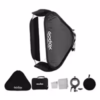 سافت باکس اسپیدلایت گودکس Godox S2 Speedlight Bracket With 60x60cm Softbox