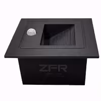 چراغ زیرپله‌ای 3 وات مربع سنسوردار طوسی – برند ZFR