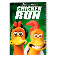 دفتر مشق کارتون فرار مرغی