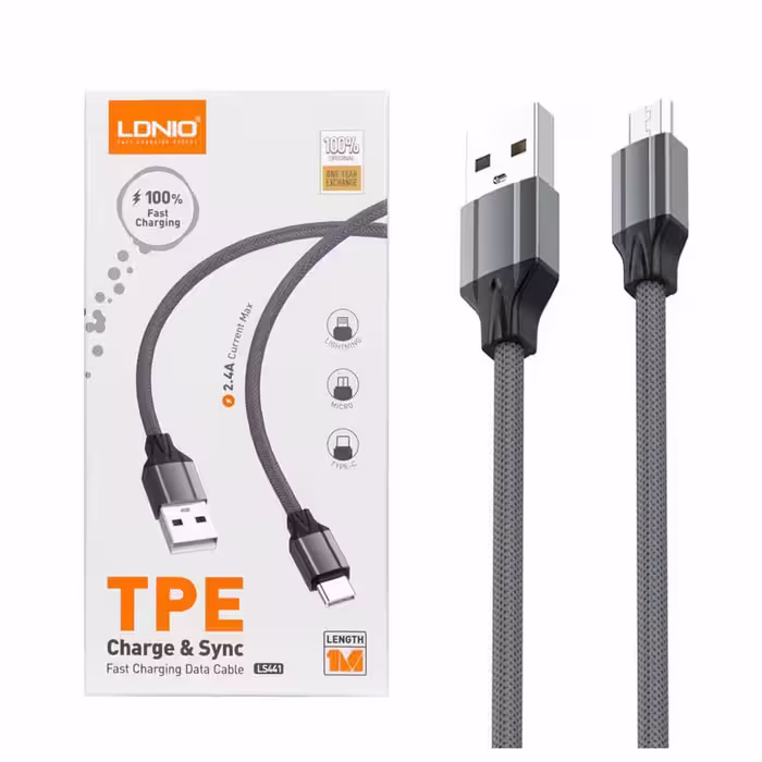 کابل Micro برند LDNIO مدل LS441