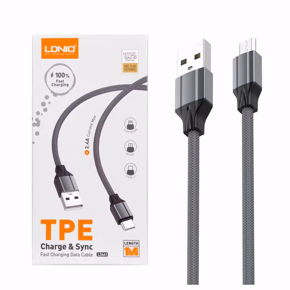 کابل Micro برند LDNIO مدل LS441
