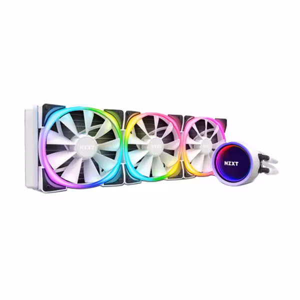 خنک کننده مایع پردازنده ان زد ایکس تی Kraken X73 White RGB