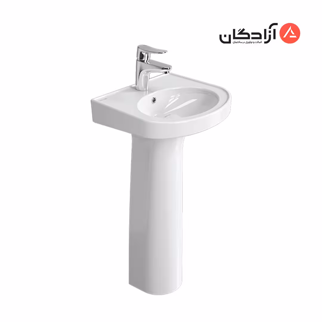 روشویی پایه دار چینی کرد مدل لاندیس 45