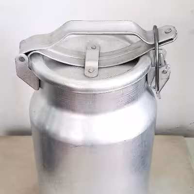 ظرف روغن روحی شش لیتری درب چفتی درب واشردار ورق ضخیم