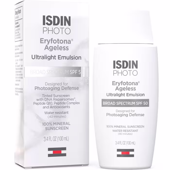 ضد آفتاب مینرال ایزدین مدل Fusion Water Oil Control، SPF 50، رنگی